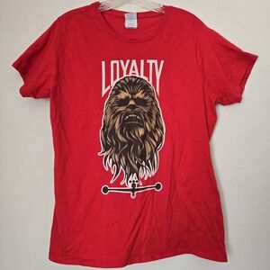 Star Wars Chewbacca Loyalty Tee Sz XL